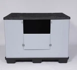 Foldable Box Nrog Pallet Thiab Lub hau