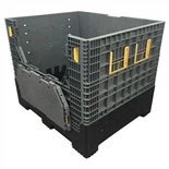 Nws pib Siv Loj Folding Yas Pallet Box